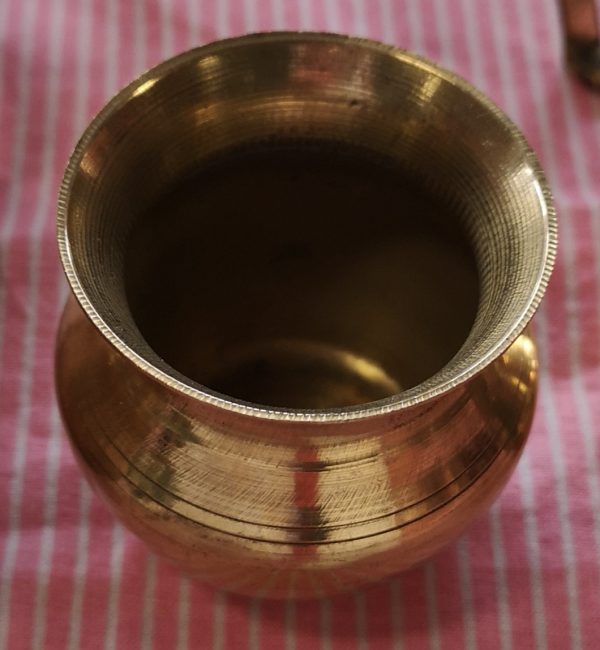 Small Brass Pot