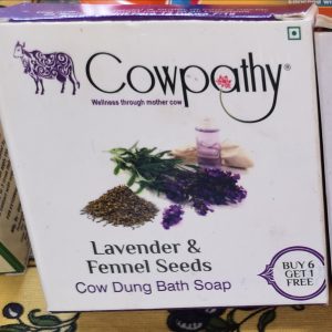 Cowpathy Lavender & Fennel Soap