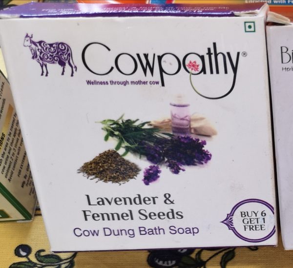 Cowpathy Lavender & Fennel Soap